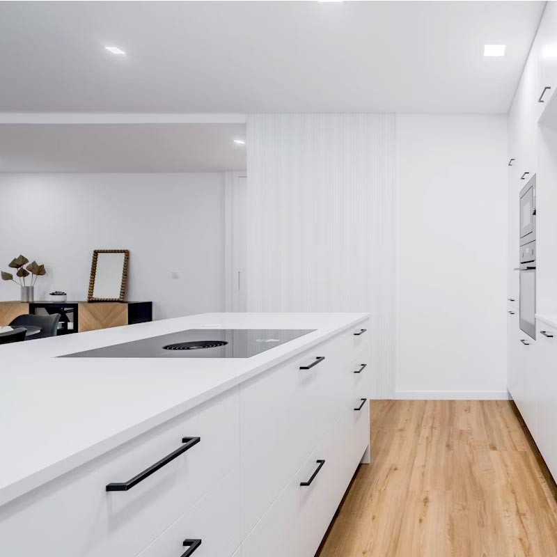Plan de travail en Quartz Silestone® Blanco Zeus